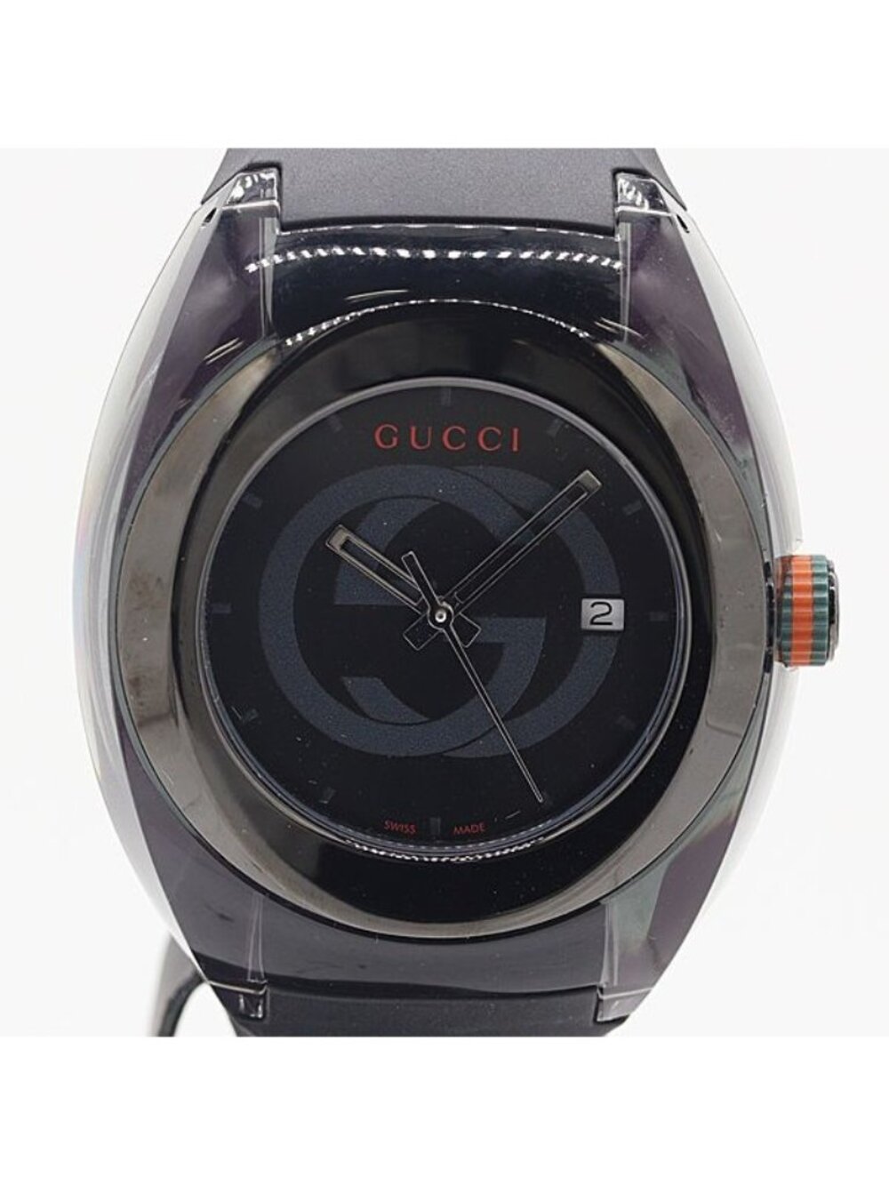 Gucci Date Black Dial Watch